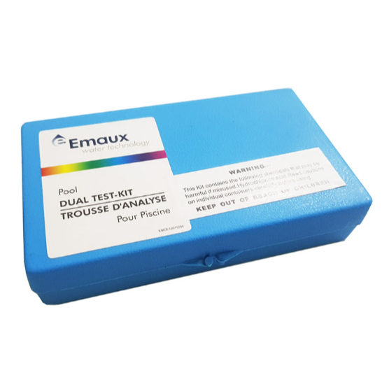 Bộ Test Nước Hồ Bơi Emaux, Bộ Test pH Và Clo 2in1, Bộ Kit Test Nước Bể Bơi - CE029