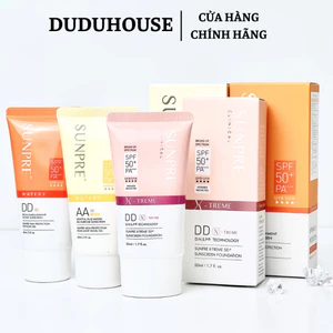 Kem Chống Nắng Mona Frema SUNPRE Aqua Light High Protection DD Xtreme 50ml Duduhouse