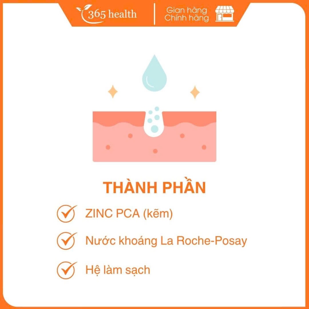 Gel rửa mặt cho da dầu, mụn, nhạy cảm La Roche-Posay Effaclar Purifying Foaming Gel (50/200/400ml)