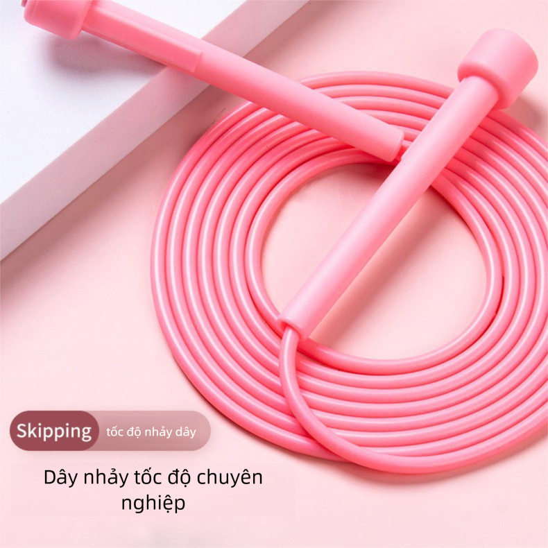 Dây Nhảy Tốc Độ Cho, Dụng Cụ Thể Dục Học Sinh, Thiết Kế Hình Bút Gọn Nhẹ, Thiết kế gọn nhẹ, Nhiều màu sắc bắt mắt