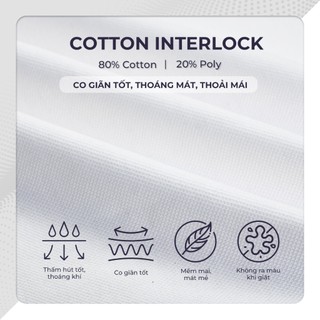 Áo polo nam cao cấp NORF, vải cá sấu cotton interlock, thanh lịch - POLOMANOR
