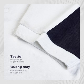 Áo polo nam cao cấp NORF, vải cá sấu cotton interlock, thanh lịch - POLOMANOR