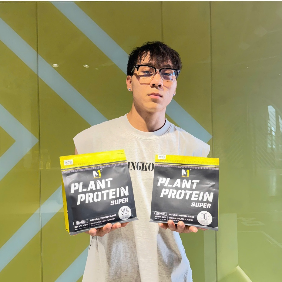 Plant Protein Bột Protein Thực Vật Muscle One + Bình Lắc