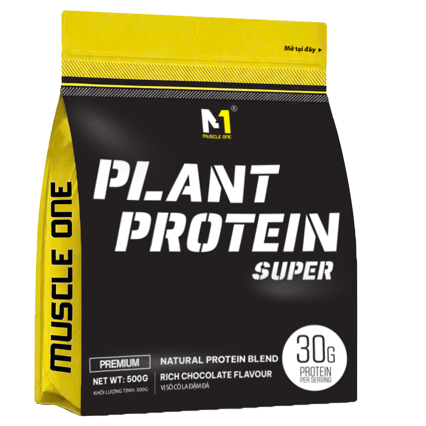 Plant Protein Bột Protein Thực Vật Muscle One + Bình Lắc