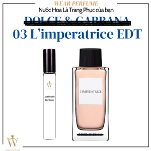 - 10ML Nước hoa Nữ D|G L'imperatrice EDT - Wear Perfume