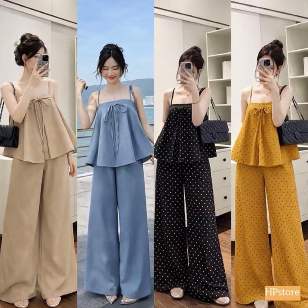 LP3- (DAEL MỞ BÁN FREESHIP) Sét bộ thiết kế 2 dây dáng xòe nhẹ nhàng (38-58kg)