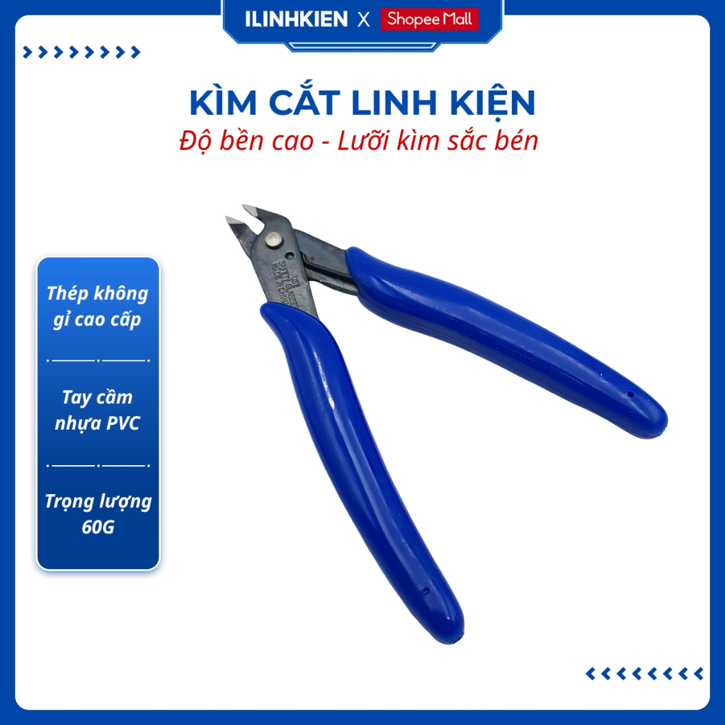 Kìm cắt chân linh kiện đảm bảo chất lượng ilinhkien