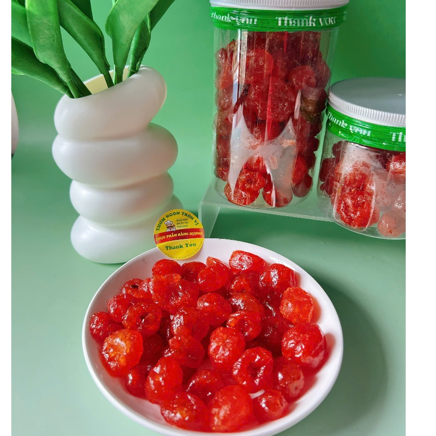 Hộp 500g Mứt Cà Chua Bi Sấy Dẻo_ăn vặt, food, ngon