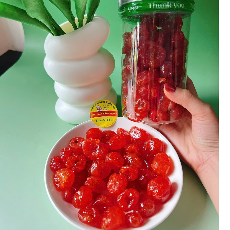 Hộp 500g Mứt Cà Chua Bi Sấy Dẻo_ăn vặt, food, ngon