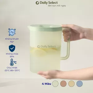 Bình đựng nước có quai 2.6L Inochi YAMA nhựa PP, BPA FREE Bình đựng trà Daily Select
