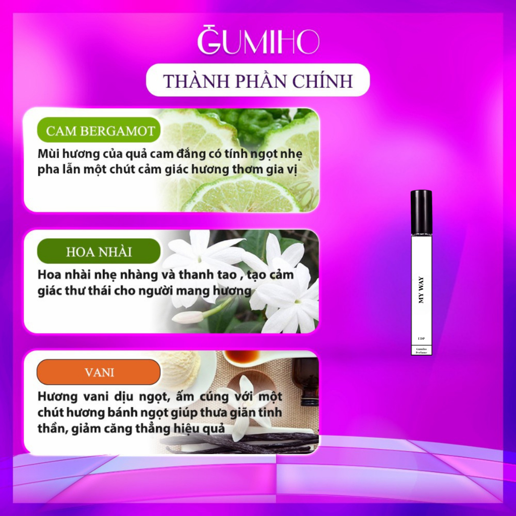 Nước Hoa Nam Nữ Unisex  Gio Trắng / Gio Xanh / My Way EDP  - GumihoPerfume | BigBuy360 - bigbuy360.vn