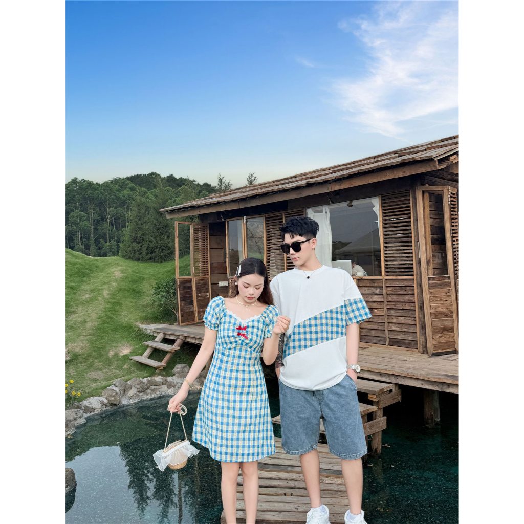 Áo gia đình 2026 phong cách trẻ trung phù hợp đi du lịch - picnic - chụp ảnh gia đình kỉ niệm