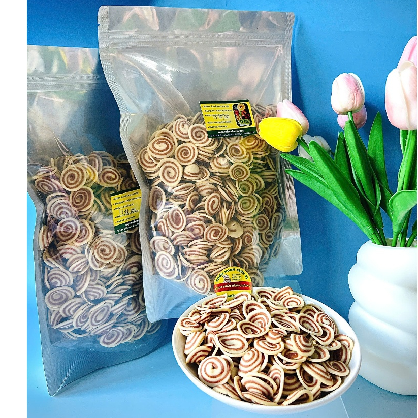 1Kg Bánh Tai Heo Nhí vị đậm đà, Ngon, Giòn/ 500g_ Ăn Vặt, Bánh Tết