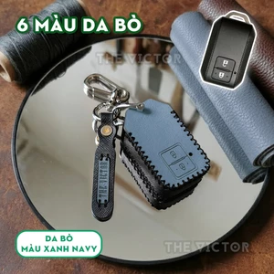 Bao Da Chìa Khóa Suzuki (Swift, XL7, Ertiga,Jimny ...) - Da Bò Khâu Tay