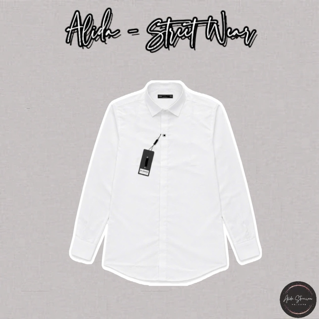 ⚡️[Hight Quality] Áo Sơ Mi Nam D1H Gabb White Shirts - Điểm Nhấn Tag Mini Cao Cấp Thanh Lịch