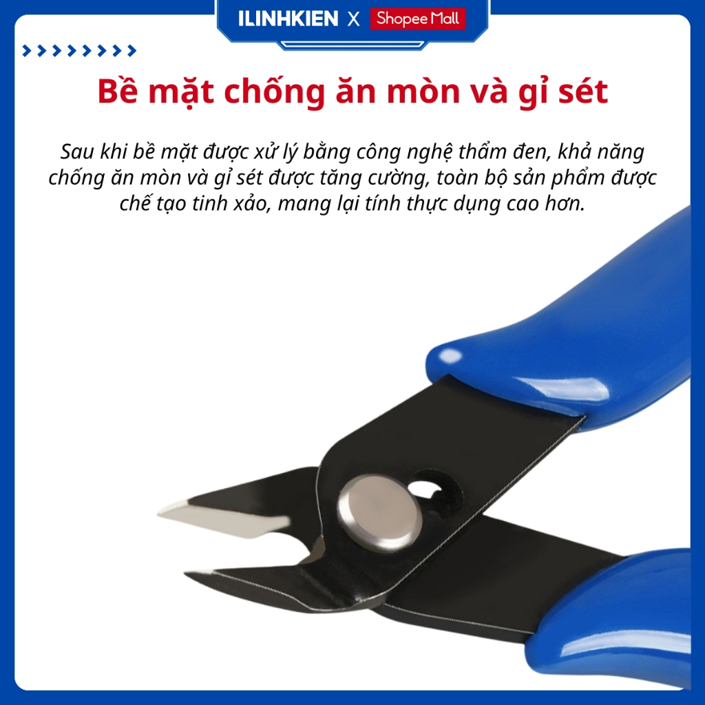 Kìm cắt chân linh kiện đảm bảo chất lượng ilinhkien