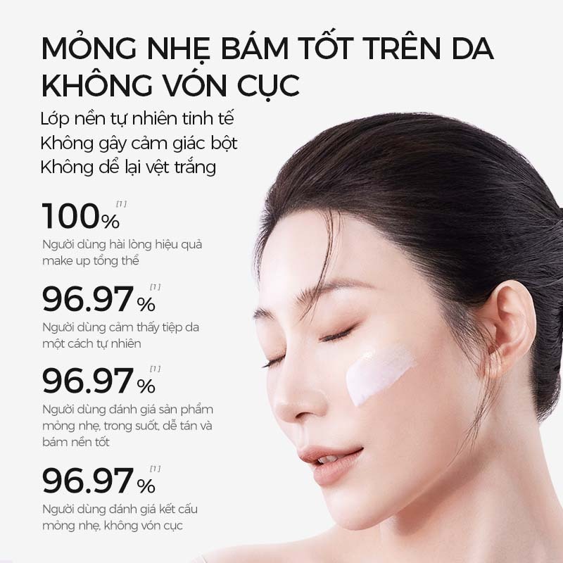 Kem Chống Nắng 934 Mỏng Nhẹ Kiêm Lớp Lót Makeup Phù Hợp Cho Da Khô Da Nhạy Cảm SPF45 PA+++ 45ml