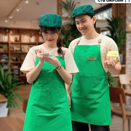 Nón Beret Đồng Phục Bếp Nhà Hàng, Quán Ăn – Nhiều Màu, Có Bo Chun Sau, Dễ Đội Gọn Gàng