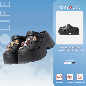 Dép sục NỮ siêu nhẹ thoáng khí 7cm TOKYOLIFE 40004778