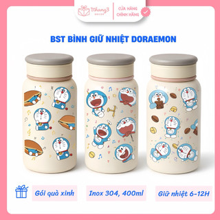Bình Giữ Nhiệt Decor 400ml – Họa Tiết Doraemon  – Quà Tặng Bạn Gái ý nghĩa
