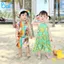 Bộ cài giữa bé trai cộc tay quần đùi kèm mũ Baru BRL001-1