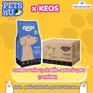 [PP CHÍNH HÃNG] [TIẾT KIỆM] COMBO 6 TÚI Hạt Keos cho CHÓ  mọi lứa tuổi NHIỀU VỊ (1.5kg) – KM SỐC! LÊN ĐƠN LÀ CÓ QUÀ