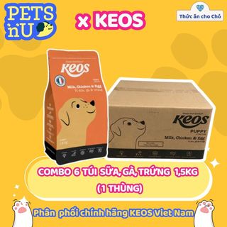 [PP CHÍNH HÃNG] [TIẾT KIỆM] COMBO 6 TÚI Hạt Keos cho CHÓ  mọi lứa tuổi NHIỀU VỊ (1.5kg) – KM SỐC! LÊN ĐƠN LÀ CÓ QUÀ