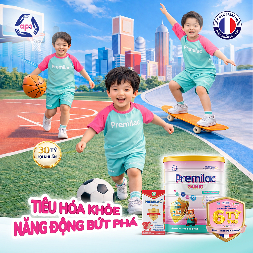 Sữa non Premilac Gain IQ giúp tăng cân và phát triển trí não - 800gr