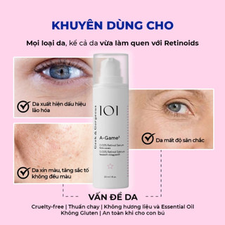 Tinh Chất Retinal Geek & Gorgeous A-Game 0.05% / 0.1% Serum Cải Thiện Lão Hóa và Độ Đàn Hồi 30ml