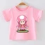 👕 Áo Thun Bé Gái mềm mịn thoáng mát in hình dễ thương 👕 AT703