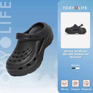 Dép sục Nữ đế cao siêu nhẹ thoáng khí êm chân TOKYOLIFE 40004698
