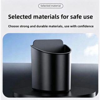 SEAMETAL Cốc Đựng Nước Cửa Xe Ô Tô/Xe Điện Chất Liệu ABS Đa Năng Lắp Đặt Dễ Dàng Lỗ Thoát Nước