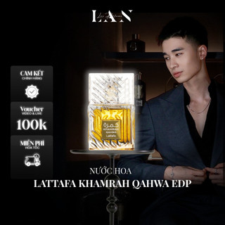 [LAN] Nước hoa Nam Lattafa Khamrah Qahwa EDP 100ml Fullbox