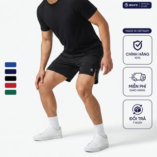Quần Short Gió Nam WINFIT AirSeam Cạp Dán Không Đường May - Vải Nylon & Spandex Co Giãn 4 Chiều Cao Cấp  WGS001