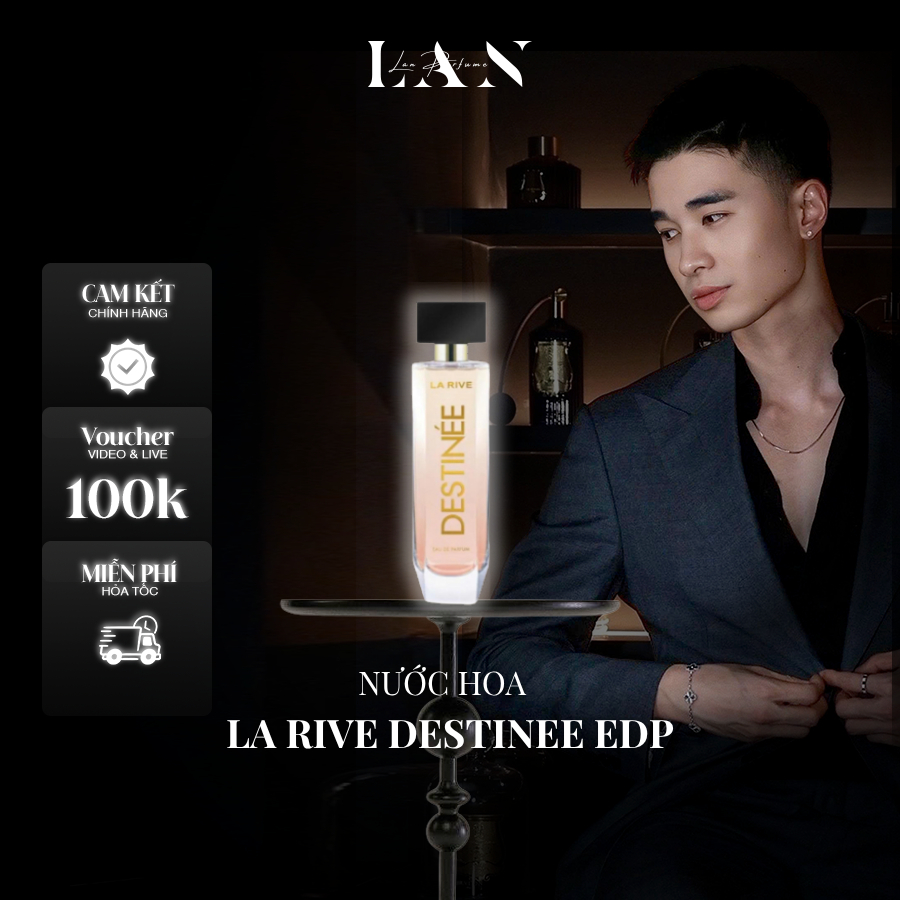 [LAN] Nước hoa Nữ La Rive Destinee EDP 90ml Fullbox