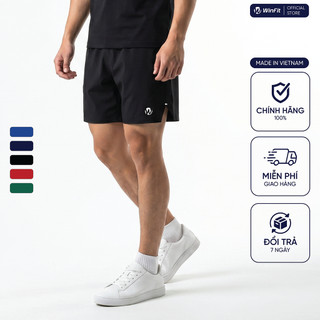 Quần Short Nam WINFIT AirSeam Cạp Dán Không Đường May WGS001 - Quần Short Gió Thể Thao Cao Cấp, Co Giãn Thoải Mái