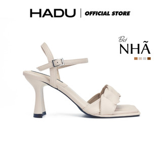 [BST NHÃ] Giày Gót Vuông 7P Sandal Quai Ngang Đan Dây BELLE HADU M983 Da PU Cao Cấp BH 12T