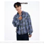 Áo Sơ Mi Flannel GODMOTHER Áo Sơ Mi Dài Tay Kẻ Caro Nam Nữ Unisex Phong Cách Retro Hàn Quốc