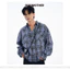 Áo Sơ Mi Flannel GODMOTHER Áo Sơ Mi Dài Tay Kẻ Caro Nam Nữ Unisex Phong Cách Retro Hàn Quốc