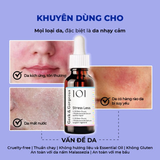 Tinh Chất Geek & Gorgeous Stress Less Serum Làm Dịu, Phục Hồi Da Toàn Diện 30ml Duduhouse