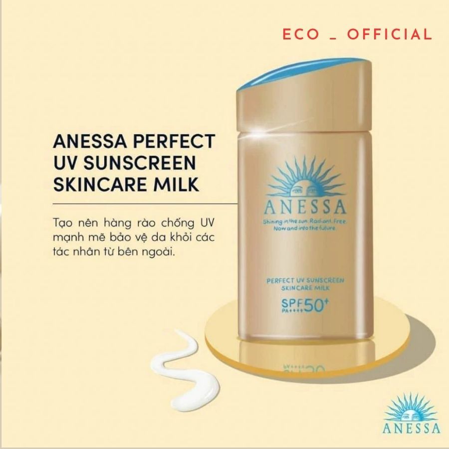 Sữa Chống Nắng ANESSA Perfect UV Dưỡng Da Kiềm Dầu SPF50+/ PA++++ 60ml