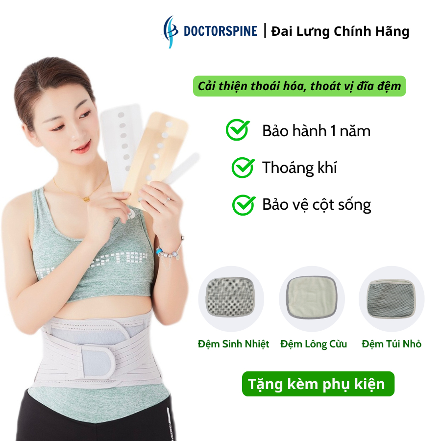 Đai lưng Star Doctorspine - Đai lưng cột sống cải thiện thoái hóa,thoát vị