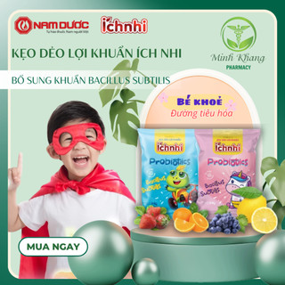 KẸO DẺO ÍCH NHI - Bổ sung lợi khuẩn Bacillus subtilis.