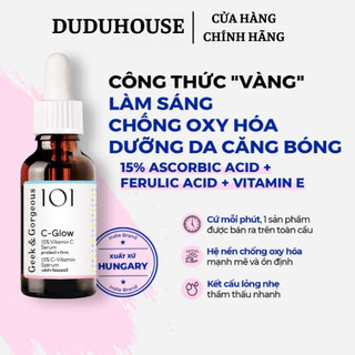 Tinh Chất Geek & Gorgeous C-Glow 15% Vitamin C Serum Làm Sáng, Chống Oxy Hóa, Căng Bóng Da 30ml