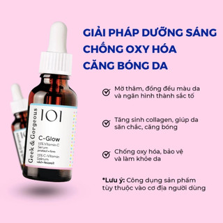 Tinh Chất Geek & Gorgeous C-Glow 15% Vitamin C Serum Làm Sáng, Chống Oxy Hóa, Căng Bóng Da 30ml