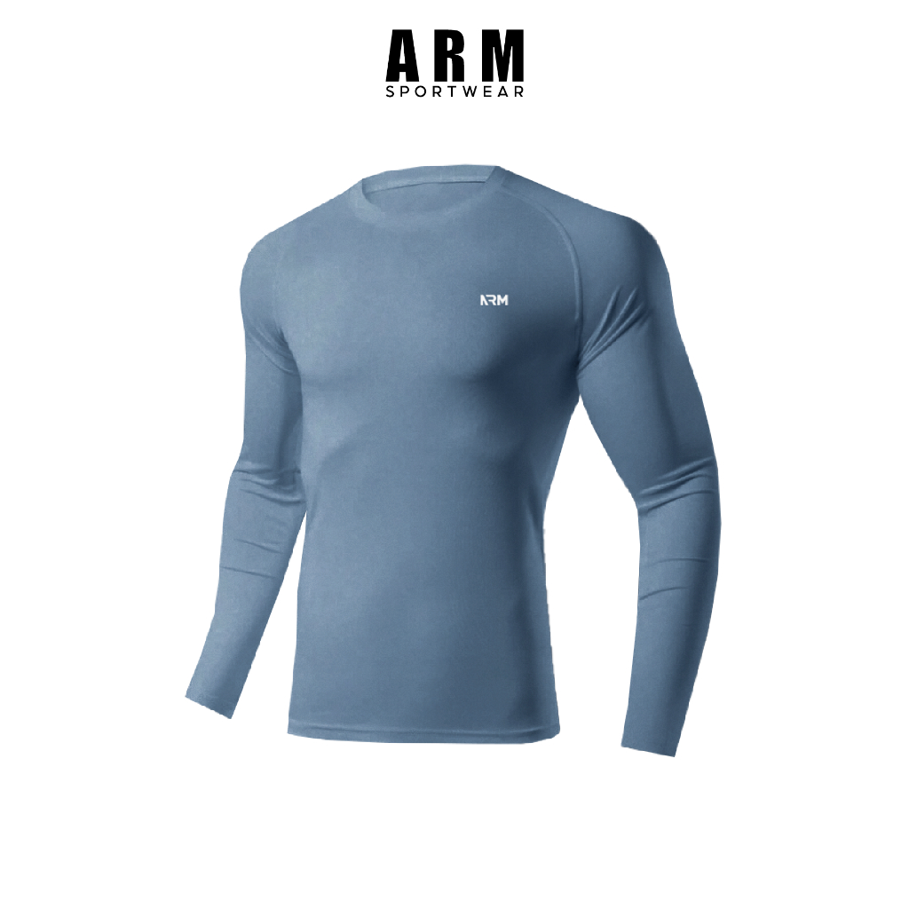 Áo Giữ Nhiệt Nam Dài Tay Đa Năng ARM Cổ Tròn Chất Modal Co Giãn, Mềm Mịn, Thoáng Khí