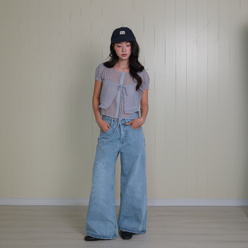 Áo Blouse 2 Mảnh, Chất Tơ Viscose - Dual Layer Blouse - Sonna Hi