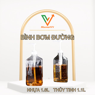 Bình bơm đường, bình bơm sữa đặc - Dụng cụ pha chế