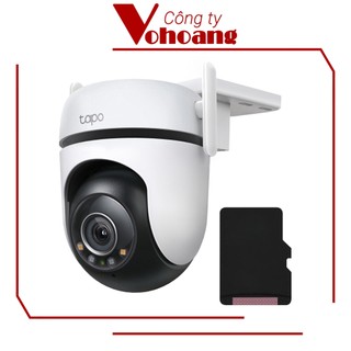 Camera TP-Link Tapo C520WS 4K 360 Ngoài Trời, Nhìn Đêm Có Màu, AI Thông Minh, Phát Hiện Chuyển Động