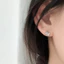 9LUX Khuyên tai THIÊN NGÁ ĐÁ ZIRCON nhỏ siêu sáng , Khuyên tai đá zircon nhỏ nhắn đáng yêu